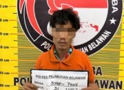 Sat Narkoba Polres Pelabuhan Belawan Grebek Sarang Narkoba di Pajak Klumpang, Empat Pelaku Diamankan
