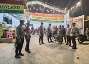 Kapolres Pelabuhan Belawan Pimpin Patroli Skala Besar untuk Ciptakan Kamtibmas Kondusif Saat Sahur