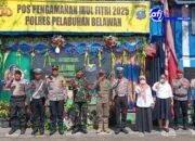 Kabag Ops Polres Pelabuhan Belawan Cek Kesiapan Pos Pengamanan Operasi Ketupat Toba 2025