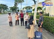 Pelayanan Prima Petugas Pos Terpadu Citra Raya Cikupa Ops Ketupat Maung 2025 Berikan Imbauan kepada Masyarakat yang Akan Mudik atau Balik ke Kampung Halaman