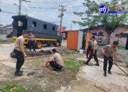 Polres Pelabuhan Belawan Dirikan “Posko Berkawan” Di Simpang Kantor Camat Belawan