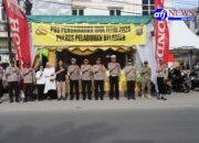 Kapolres Pelabuhan Belawan Tinjau Pos Pengamanan Ops Ketupat Toba 2025 di Klambir Lima dan Marelan