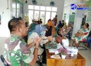 Babinsa Koramil 09/NL Laksanakan Kegiatan Monitoring Penjaringan Skrining Di Puskesmas Negeri Lama