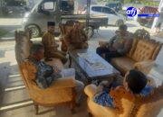Kapolsek Kronjo Polresta Tinjau Lokasi Rencana Kunjungan Bupati Tangerang di Desa Waliwis
