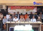 Polres Asahan Gelar Press Releas, Ungkap Kasus Narkotika Jenis Sabu 30Kg dan 40.000 Butir Ekstasi Berhasil Diamankan