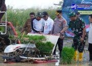 Kawal Tanam Padi Serentak: Kodim 0510 Tegaskan Komitmen Swasembada Pangan