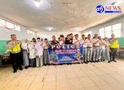 Polres Pelabuhan Belawan Laksanakan “Police Goes to School”, Kapolres Tekankan Pentingnya Tertib Lalu Lintas dan Hindari Kenakalan Remaja