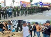 Personel Gabungan TNI-Polri Tangkap 7 Terduga Pelaku Penyerangan Anggota Polres Pelabuhan Belawan di Bagan Deli