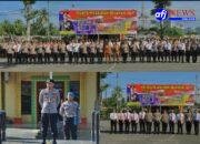 Kapolres Pelabuhan Belawan Berikan Penghargaan kepada Personil dan Masyarakat Berprestasi dalam Apel Jam Pimpinan
