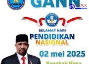 Ketua Umum GANN Sanghaji Bima:   Hari Pendidikan Jauhi Narkoba Perbanyak Belajar Untuk Masa Depan