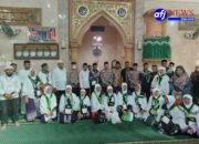 Plh. Kapolres Pelabuhan Belawan Hadiri Pemberangkatan Jemaah Haji, Beri Doa Keselamatan