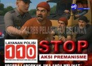 Polres Pelabuhan Belawan Imbau Warga Laporkan Aksi Premanisme ke Call Center 110