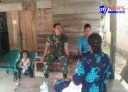 Babinsa Koramil 12/LP Ajak Warga Aktifkan Poskamling dan Waspadai Pencurian Sawit di Desa Binaan