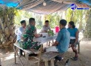 Komsos Babinsa Ramil 12/LP Beri Himbauan kepada Warga Segera Mendaftarkan Diri Agar Memiliki BPJS
