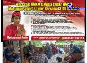 Workshop UMKM & Media Center UMKM Matraman Jakarta Timur Bersama Ki Golok Sabet Sambut Hardiknas