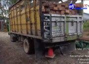Polda Kalbar Amankan Truk Bermuatan Kayu Ilegal di Melawi