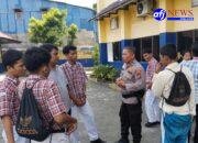 Sat Binmas Polres Pelabuhan Belawan Sambangi SMK Yapim Taruna, Berikan Himbauan Jauhi Kenakalan Remaja dan Narkoba