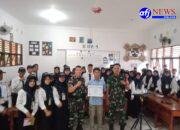 Babinsa Koramil 08/RP Berikan Materi Latihan Dasar Kepemimpinan Dengan Thema Bhineka Tunggal Ika