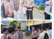 Sat Binmas Polres Pelabuhan Belawan Sambangi SMK Yapim Taruna, Berikan Himbauan Jauhi Kenakalan Remaja dan Narkoba