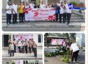 Kapolsek Kresek Bersama Jajarannya Melaksanakan Bhakti Relligi di Desa Onyam Kecamatan Gunung Kaler