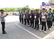 Kabag SDM Polres Aceh Tenggara  Terima 17 Casis Polri untuk Program Binaan dan Latihan (Binlat).