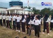 Koramil 12/LP Latih Paskibraka Kecamatan Sungai Kanan untuk Persiapan HUT RI ke-80