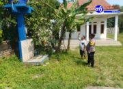 Kegiatan Pemantauan Pemanfaatan Lahan Pekarangan Bergizi Dan Lestari Dilaksanakan Oleh Bhabinkamtibmas Desa Jayanti