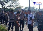 Kapolsek Pasar Kemis Monitoring Penertiban Bangunan di Atas Tanah Negara