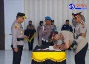 Polres Asahan Gelar Upacara Serah Terima Jabatan Sejumlah Pejabat Utama