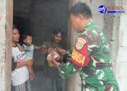 Babinsa Sertu Aceng Gerak Cepat Cegah Stunting Warga Miskin