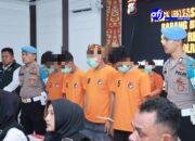 POLRES ASAHAN UNGKAP JARINGAN NARKOTIKA ANTAR PROVINSI DAN MUSNAHKAN BARANG BUKTI SABU SEBERAT 31,5 KG