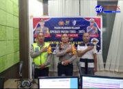 Sat Lantas Polres Pelabuhan Belawan Sosialisasikan Operasi Patuh Toba 2025 Lewat Siaran Radio Medan FM