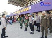Polsek Kronjo Gelar Apel Pengamanan Turnamen Sepak Bola LINDA CUP 2025