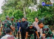 Bupati Fakhry Bersama Tim Wasev Kunjungi Lokasi TMMD Kodim 0108/Agara