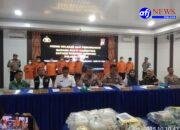 .Kapolres Asahan AKBP Revi Nurvelani S.H.,S.IK,.M.H,. Langsung Memimpin Konferensi Pers