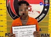 Sat Narkoba Polres Pelabuhan Belawan Tangkap Pengedar Shabu di Kota Bangun