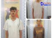 Polsek Kota Kisaran Tangkap Tiga Anggota Geng Motor Pelaku Penyerangan dan Pengrusakan di Asahan