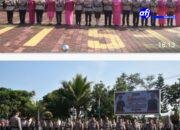 Kapolres Lebak Pimpin Upacara Sertijab Kasat Lantas, Kasat Intelkam, Kasat Binmas, Kasat Tahti dan Kapolsek Jajaran