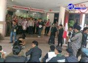 Polresta Tangerang Amankan Aksi Unjuk Rasa HMI di Kantor Inspektorat Kabupaten Tangerang
