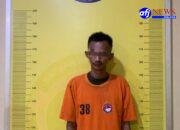 Satres Narkoba Polres Asahan Amankan Pria Diduga Edarkan Sabu di Perkebunan Sawit