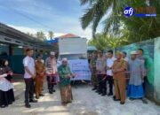 Polsek Air Joman Hadiri Launching Program Makanan Bergizi Gratis di Pondok Pesantren Darul Jalal