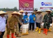 Kapolres Lebak Dampingi Kapolda Banten Laksanakan Penanaman Jagung di Cimarga