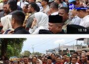 Polres Labuhanbatu Kawal Aksi Damai di Kantor DPRD, Kapolres Apresiasi Massa yang Tertib