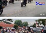 Ciptakan Suasana Aman dan Kondusif, Kapolres Lebak dan Dandim 0603 Lebak Pimpin Patroli Gabungan TNI-POLRI