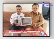 Drs. Florin Siregar, MM Dianugerahi Piagam Apresiasi Atas Dedikasi Luar Biasa dari Beberapa Media Online di SMA Negeri 1 Pangkatan