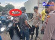 Polsek Kota Kisaran Lakukan Penyekatan Antisipasi Penyusup dalam Aksi Damai BEM Asahan