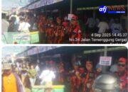 Pemuda Pancasila PAC Sekayam Kawal Keamanan Bazar Maulid Nabi di Balai Karangan