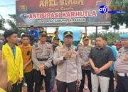 Polres Asahan Amankan Aksi Unjuk Rasa BEM Se-Kabupaten Asahan, Berjalan Tertib dan Lancar