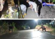 Warga Kampung Leles, Desa Jagabita Sangat Antusias Atas Pembangunan Infrastruktur Jalan Cor Betonisasi