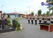 Upacara Serah Terima Jabatan Kasat Reskrim, Kasat Narkoba dan Kasat Lantas Polres Pelabuhan Belawan